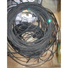Оптический кабель Б/У для внешней прокладки (с металлическим тросом) в Курске, оптокабель БУ (Курск)