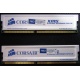 Память 2шт по 1024Mb DDR Corsair XMS3200 CMX1024-3200C2PT XMS3202 V1.6 400MHz CL 2.0 063844-5 Platinum Series (Курск)