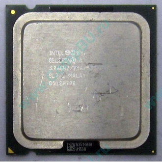Процессор Intel Celeron D 345J (3.06GHz /256kb /533MHz) SL7TQ s.775 (Курск)