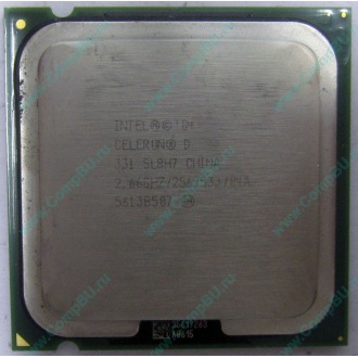 Процессор Intel Celeron D 331 (2.66GHz /256kb /533MHz) SL8H7 s.775 (Курск)